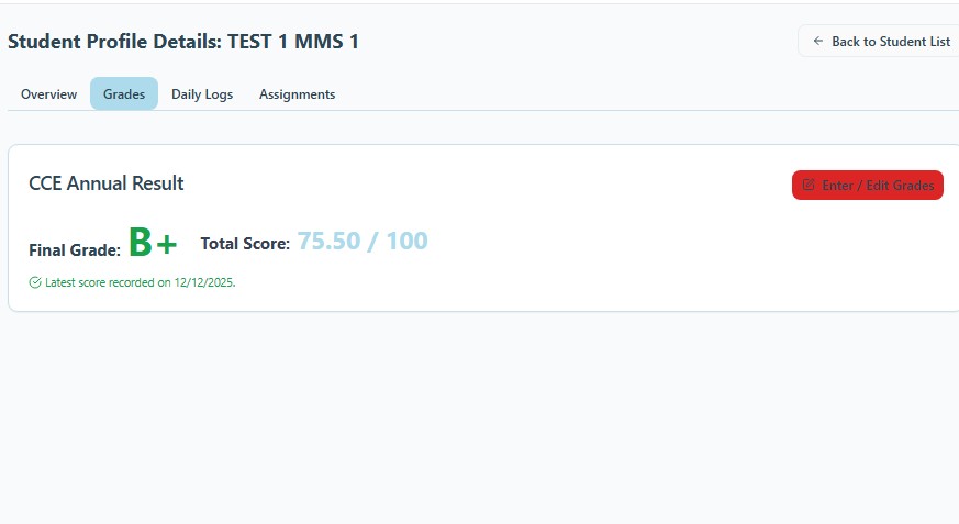 SISLMS Student Management